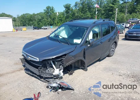 2021 Subaru Forester Premium z USA, uszkodzony, nr VIN JF2SKAFC8MH569875